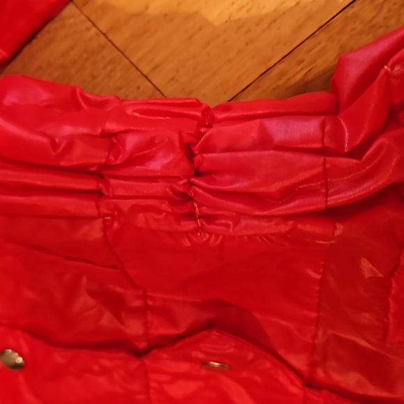 VINTAGE RETRO 60'S BERNI RAIN JACKET RED - Picture 8 of 13